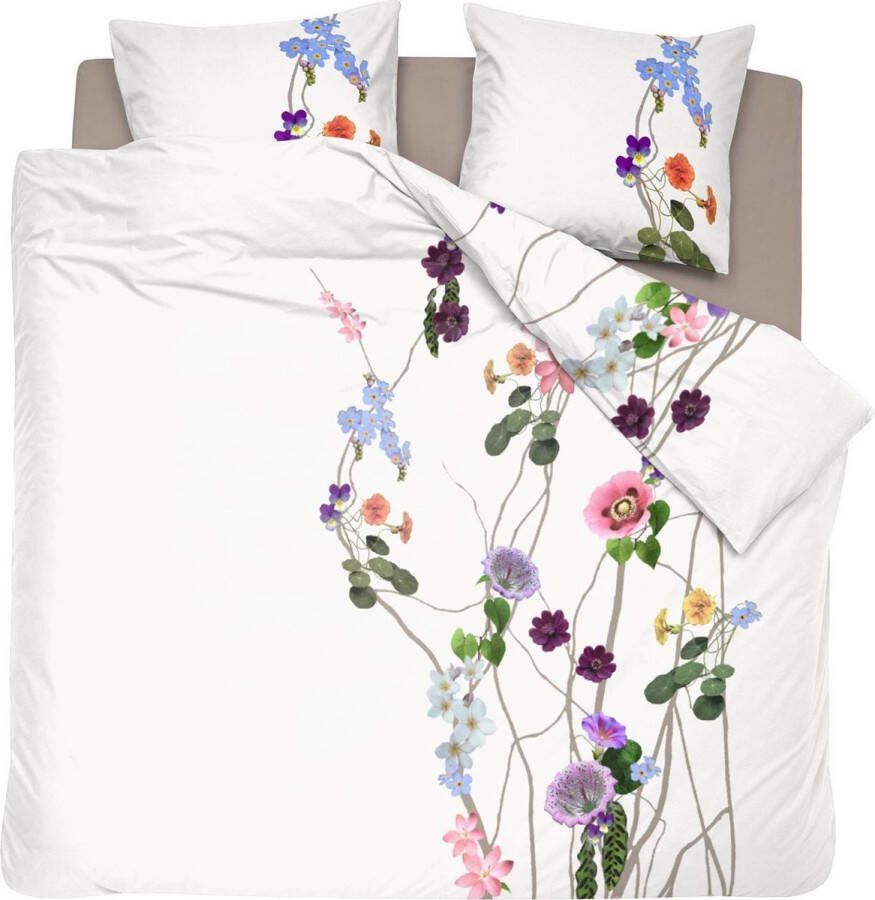 Cinderella Tiara Dekbedovertrek Satijn 240x200 220 cm Off White