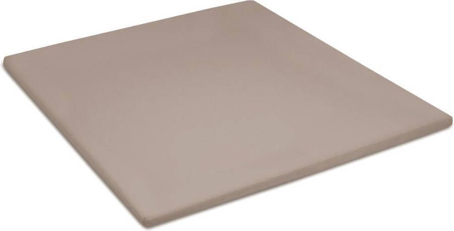 Cinderella Topper hoeslaken – Badstof – Tot 15 cm – 80 90x200 210 – Taupe