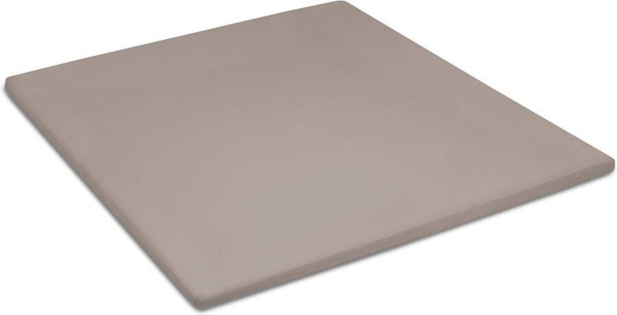 Cinderella Topper Hoeslaken Tot 15 cm matrashoogte Double Jersey 180x200 210 cm Taupe
