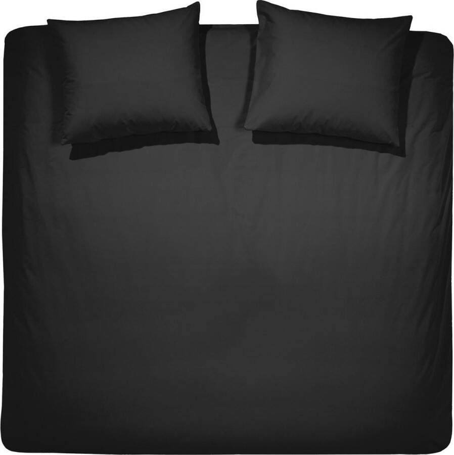 Cinderella Weekend Dekbedovertrek Tweepersoons Katoen 200x200 220 cm Zwart
