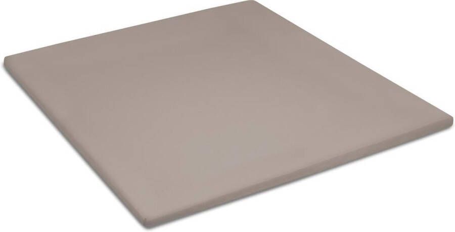 Cinderella topdek hoeslaken tot 15cm standaard katoen 180x210 (30) taupe