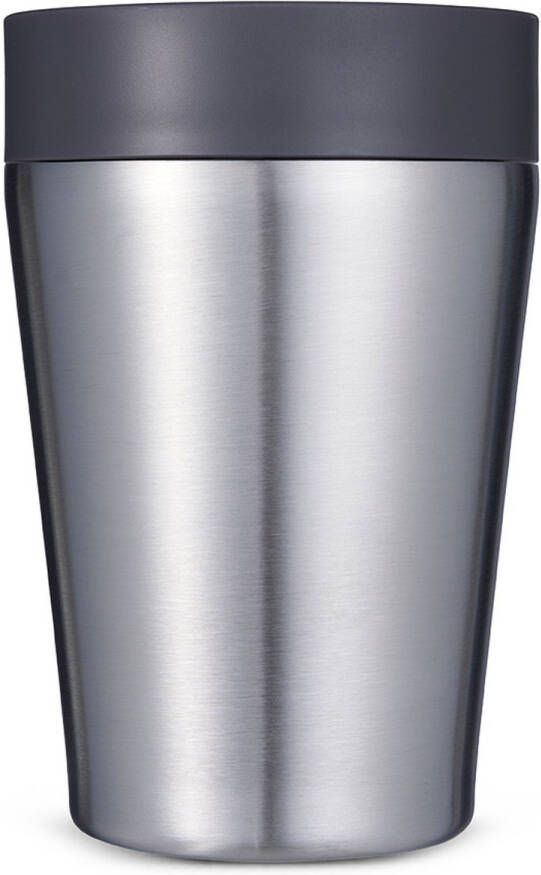 Circular and Co Circular & Co Travel Mug Koffiebeker To Go Coffee To Go Beker 227 ml Stainless Steel Storm Grey 8oz – Duurzaam