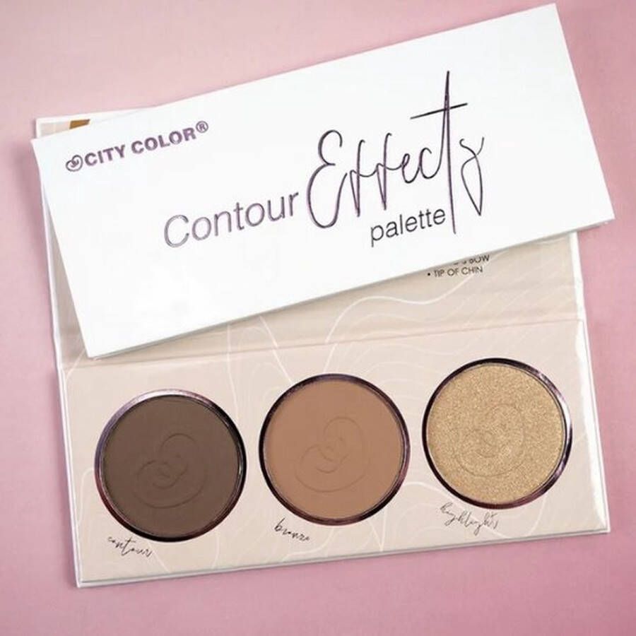 City Color Cosmetics Contour Effects Palette F0115 Contour Bronzer Highlight 15 g