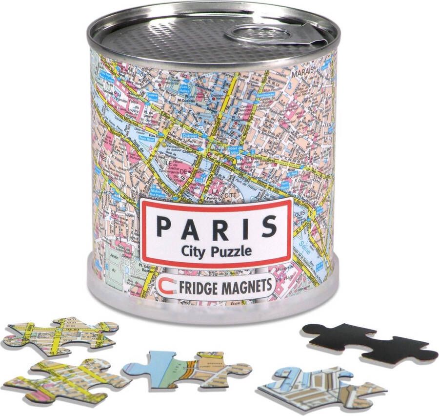 Paagman City Puzzel magnetische puzzel Parijs 100 stukjes