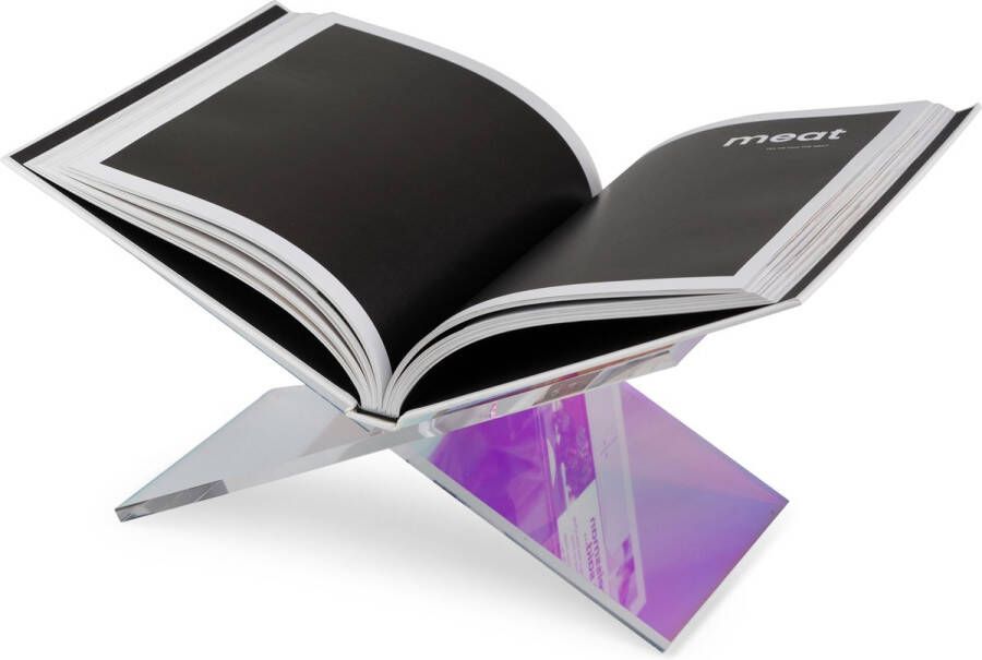 CJX Retail Kookboekstandaard Book Holder Boekenstandaard Luxe Boekensteun Rainbow