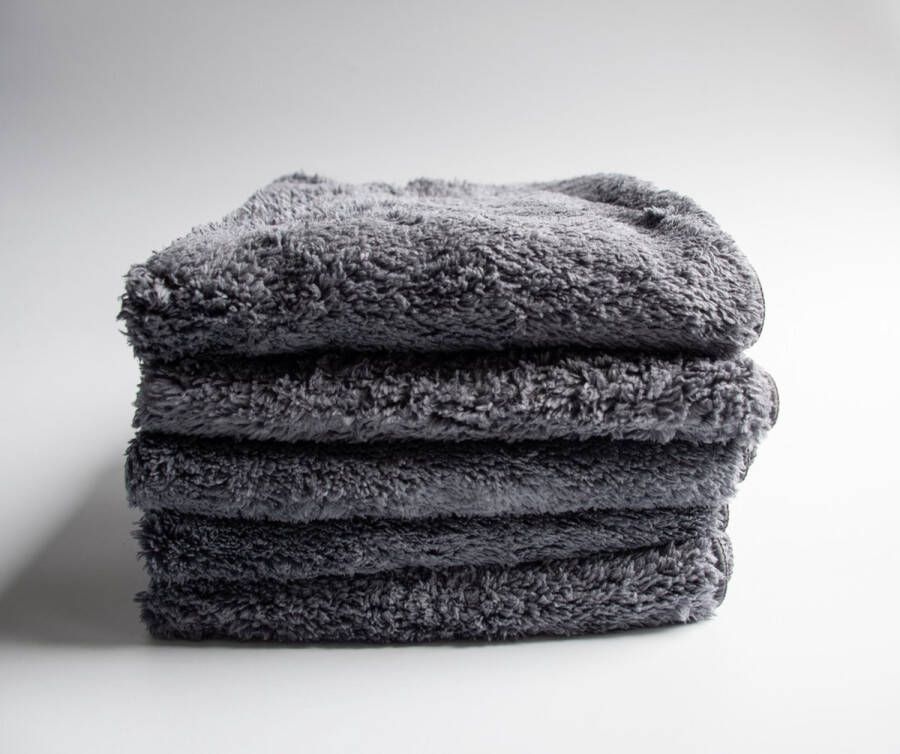 Ck Cleaning Fleecedoeken hoge vezels [set van 3] wonderdoekje poetsdoek auto poetsdoek grijs schoonmaakdoekje actie 1 fish scale doekje GRATIS bij uw bestelling!