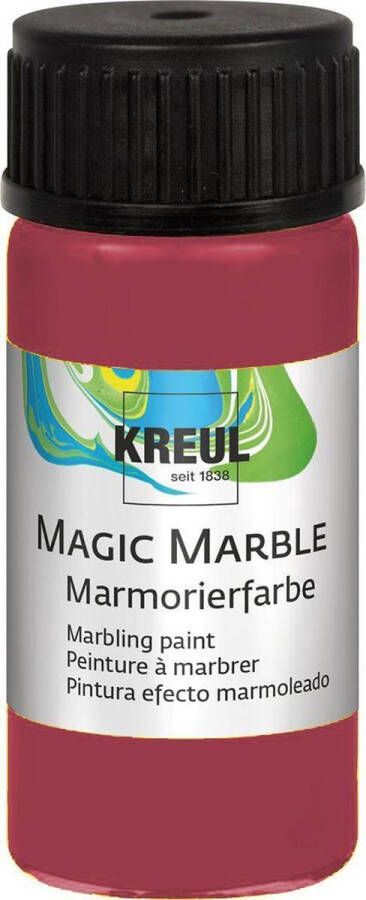 C.Kreul Donkerrode Magic Marble effect verf 20ml Geschikt voor hydrodippen