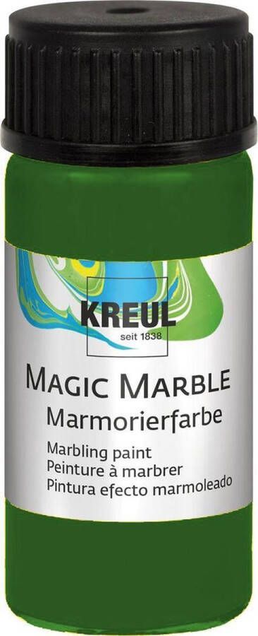 C.Kreul Groene Magic Marble Marmer effect verf 20ml marble effect verf voor eindeloze toepassingen zoals toepassingen van achtergronden van schilderijen tot gitaren