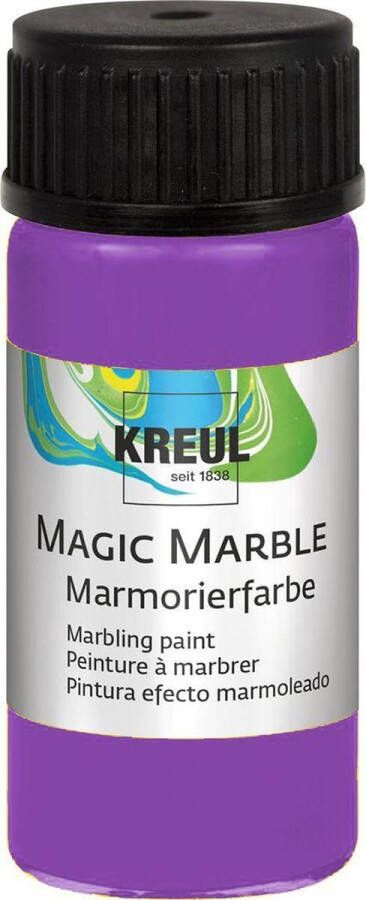 C.Kreul Paarse Magic Marble Marmer effect verf 20ml marble effect verf voor eindeloze toepassingen zoals toepassingen van achtergronden van schilderijen tot gitaren