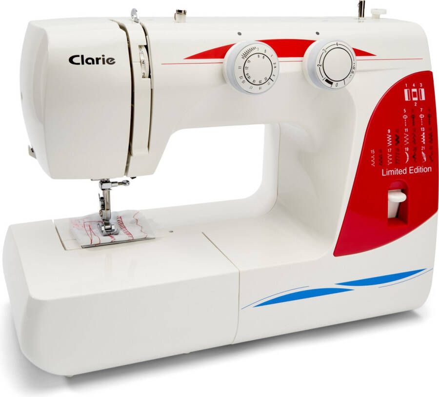 Clarie 125 elektronische naaimachine met 22 steeksoorten