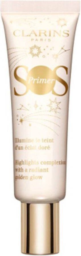 Clarins Sos Primer Illuminating Foundation Rose Gold Limited Edition 30 Ml