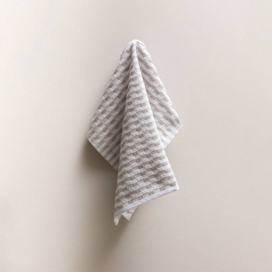 Clarysse Vaatdoek katoen Magnus 33x35 cm (beige 60)