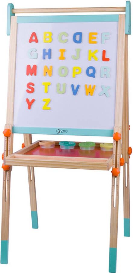 Classic World Multifunctioneel 2-in-1 magnetisch krijtbord