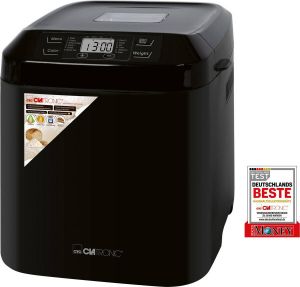 Clatronic BBA 3774 Broodbakmachine 12 programma's ook glutenvrij en cakedeeg 1500 gram