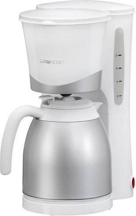 Clatronic KA 3327 Koffiezetapparaat Thermoskan -wit