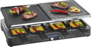 Clatronic RG 3518 Raclette Steengrill 8 Personen
