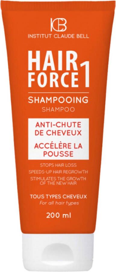 Dermarolling Claude Bell Hair Force One Shampoo 200ml.