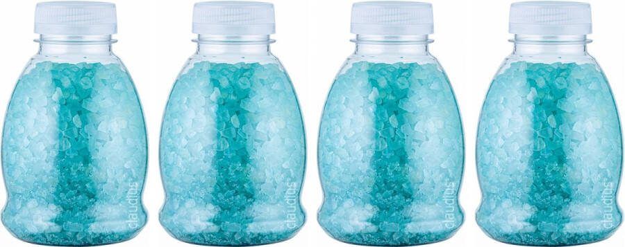 Claudius Cosmetics Benelux B.V. Claudius Badzout Hamam 375 gram Fles met transparante dop Set van 4 stuks