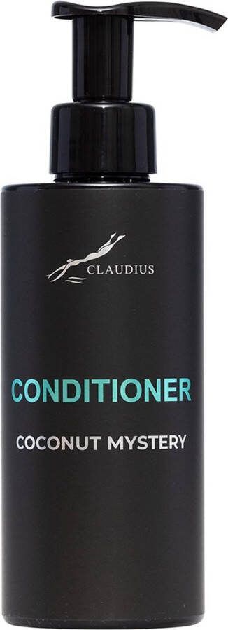 Claudius Cosmetics Benelux B.V. Hairconditioner Coconut Mystery 300 ml met pomp zwarte fles