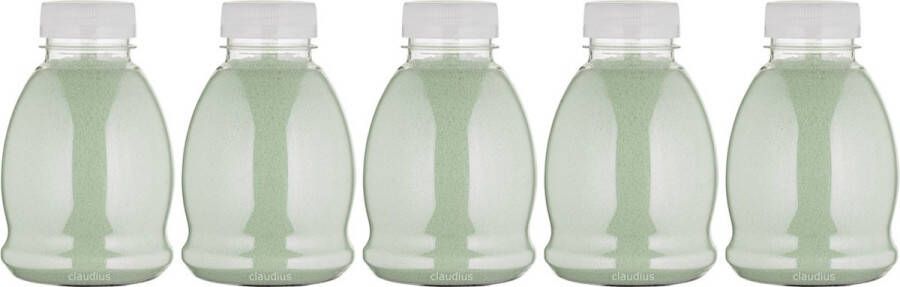 Claudius Cosmetics Benelux B.V. Scrubzout Dennen 375 gram Fles met transparante dop Set van 5 stuks Hydraterende Lichaamsscrub