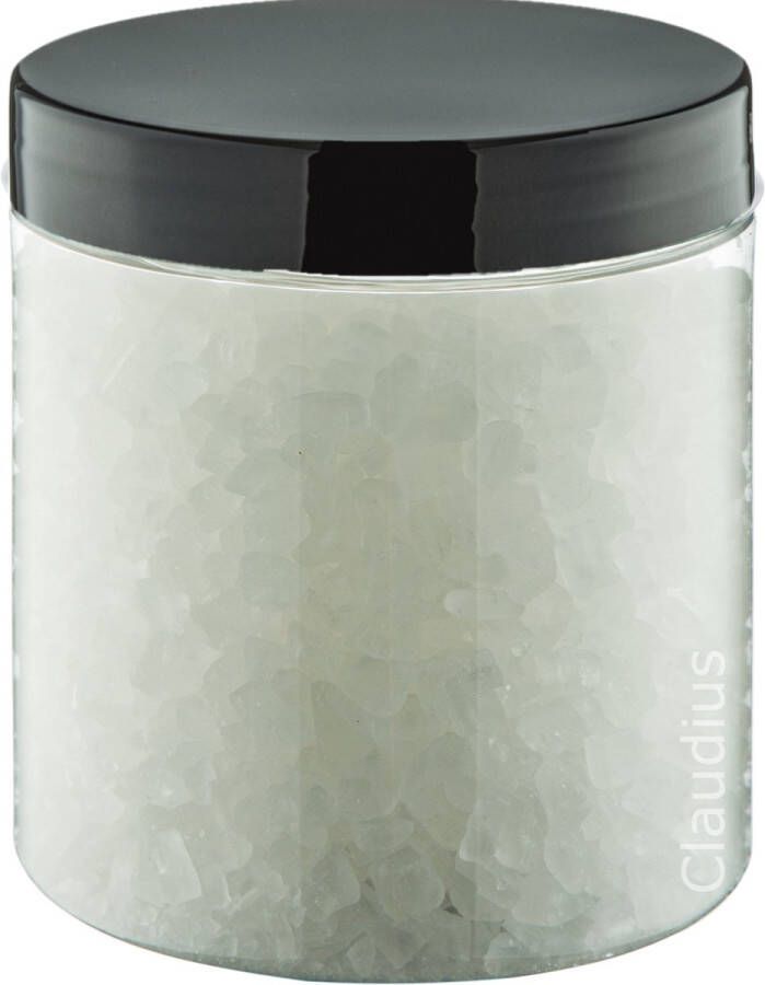 Claudius Cosmetics B.V. Claudius Badzout Relaxing Moment 300 gram Pot met zwarte deksel set van 6 stuks