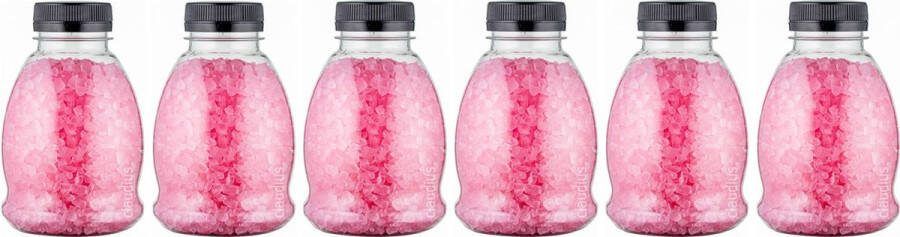 Claudius Cosmetics B.V. Claudius Badzout Rozen 375 gram Fles met zwarte dop Set van 6 stuks