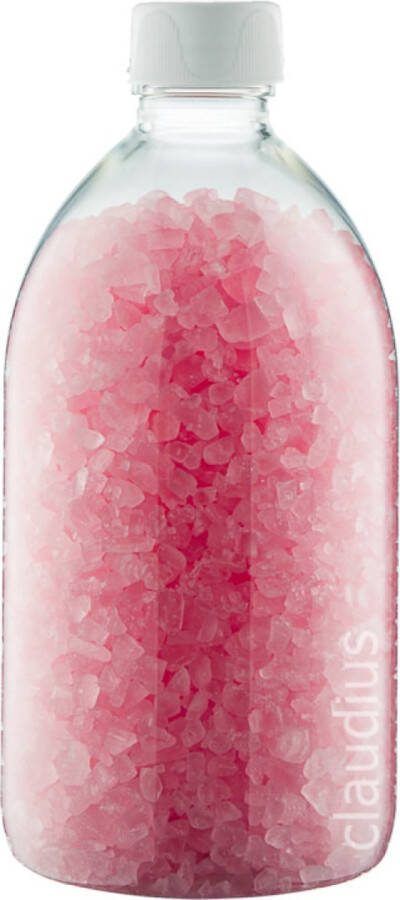 Claudius Cosmetics B.V. Claudius Badzout Rozen 600 gram Fles met witte dop set van 6 stuks