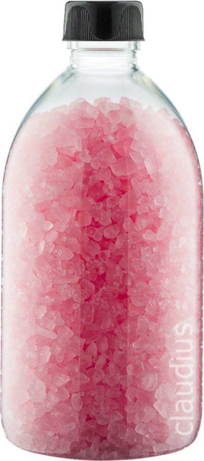 Claudius Cosmetics B.V. Claudius Badzout Rozen 600 gram Fles met zwarte dop set van 6 stuks