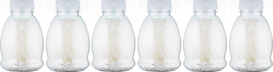 Claudius Cosmetics B.V. Claudius Badzout Relaxing Moment 375 gram Fles met transparante dop Set van 6 stuks