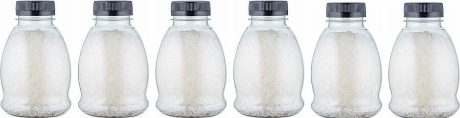 Claudius Cosmetics B.V. Claudius Badzout Relaxing Moment 375 gram Fles met zwarte dop Set van 6 stuks