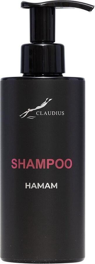 Claudius Cosmetics B.V. Shampoo Hamam 300 ml met pomp zwarte fles