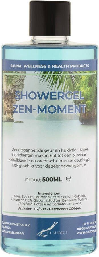 Claudius Cosmetics B.V. Douchegel Zen Moment 500 ml Showergel