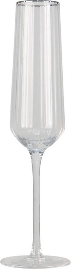 Clayre & Eef Champagneglas 250 ml Glas Wijnglas Champagne Glas Prosecco Glas