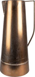 Clayre & Eef Decoratie Schenkkan 27x23x54 cm Koperkleurig Metaal