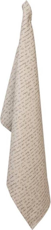 Clayre & Eef Katoenen Keukendoek 50 x 85 natuur beige DAF42C