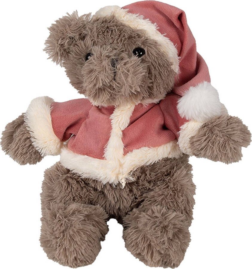 Clayre & Eef Knuffel Beer 30 cm Bruin Pluche Bruin