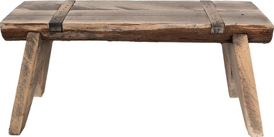 Clayre & Eef Plantentafel 38x17x17 cm Bruin Hout