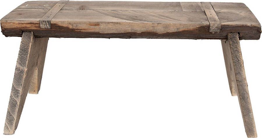 Clayre & Eef Plantentafel 44x18x20 cm Bruin Hout