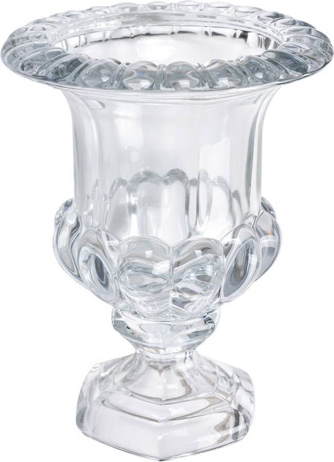 Clayre & Eef Vaas Ø 20x26 cm Transparant Glas