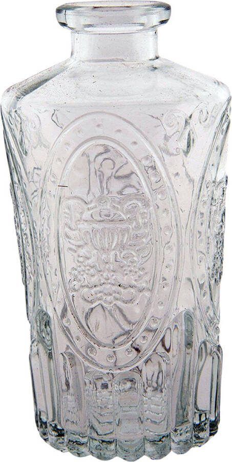 Clayre & Eef Vaas Ø 6x12 cm Glas Glazen Vaas