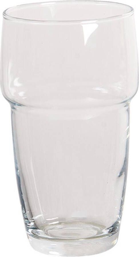 Clayre & Eef Waterglas 250 ml Glas Drinkbeker Transparant Drinkbeker