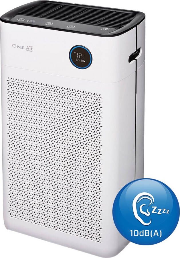 Clean Air Optima CA-510Pro Intelligente HEPA UV-C Ionisator Luchtreiniger Ultrastille Werking