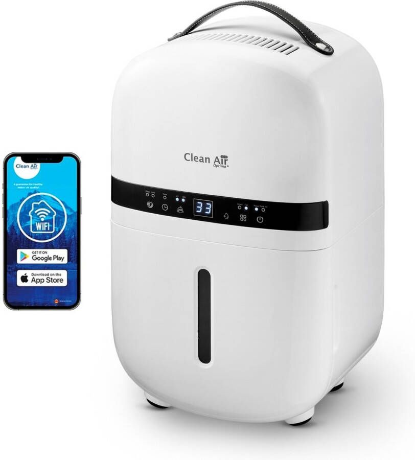 Clean Air Optima CA-702 Smart 2in1 Luchtontvochtiger en Luchtreiniger 5 liter dag 5 voudige filtertechnologie Ultrastille werking