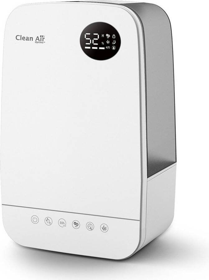 Clean Air Optima Luchtbevochtiger Met Ionisator Ca-606w Ruimtes Tot 65m² 160m³