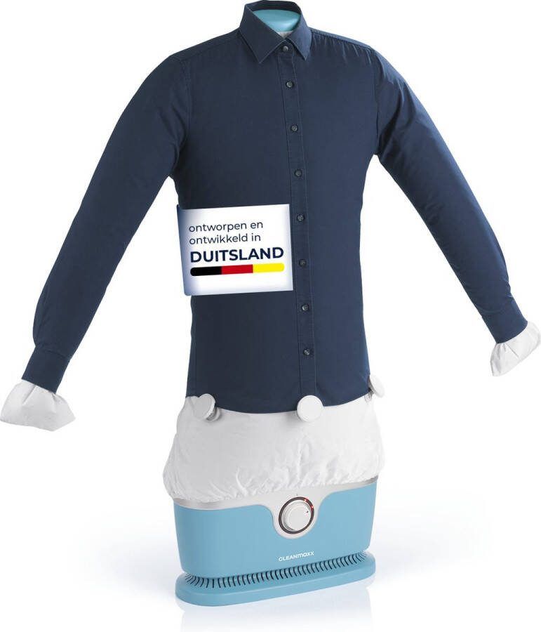 Cleanmaxx Strijkijzer met timerfunctie voor overhemden & blouses Blauw
