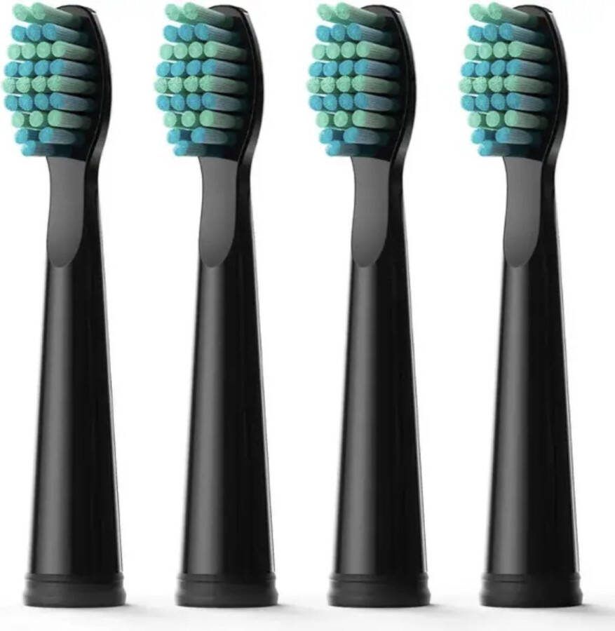 ClearChoice Borstels voor Elektrische tandenborstel Opzetstuk Tandenborstel Zwart Mondhygiëne