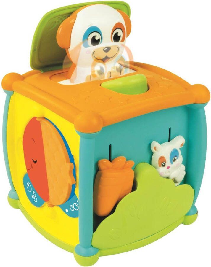 Clementoni Baby Clemenoni Kiekeboe Activiteiten Kubus Speelkubus Interactief Speelgoed 1 tot 3 Jaar