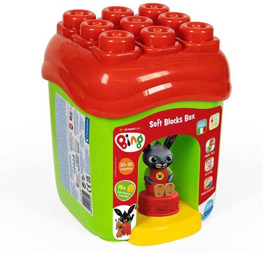Clementoni Baby Clemmy Zachte Blokken Bing