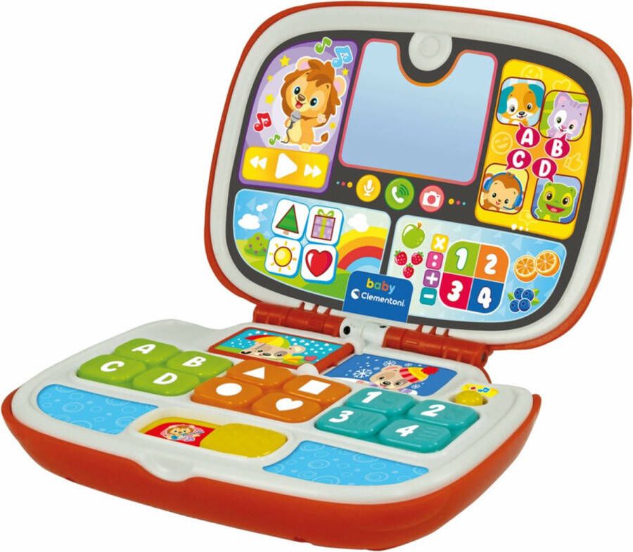Clementoni Baby Laptop Kinder Computer Interactief Speelgoed 1 tot 3 Jaar