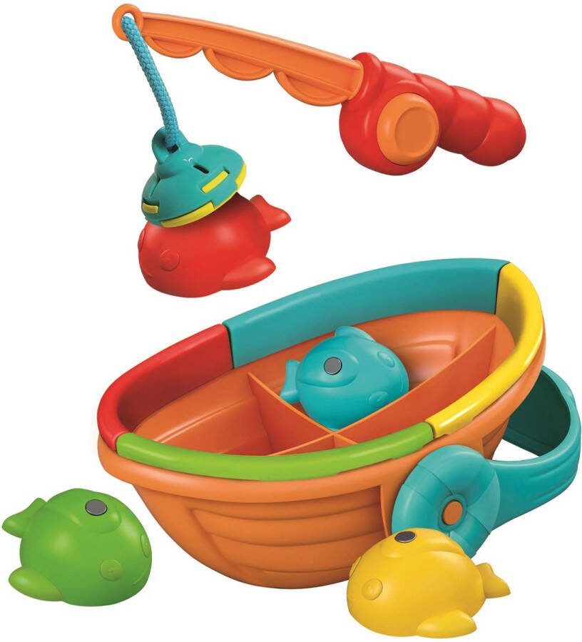 Clementoni Baby Magnetisch Visspel Hengelspel met 4 Vissen Speelgoed vanaf 1 Jaar